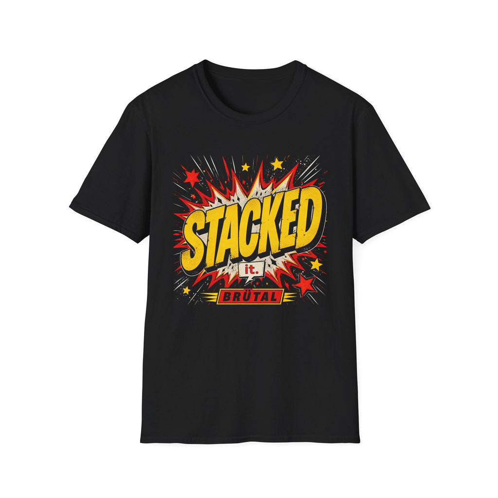 Stacked it Comic Impact T-Shirt