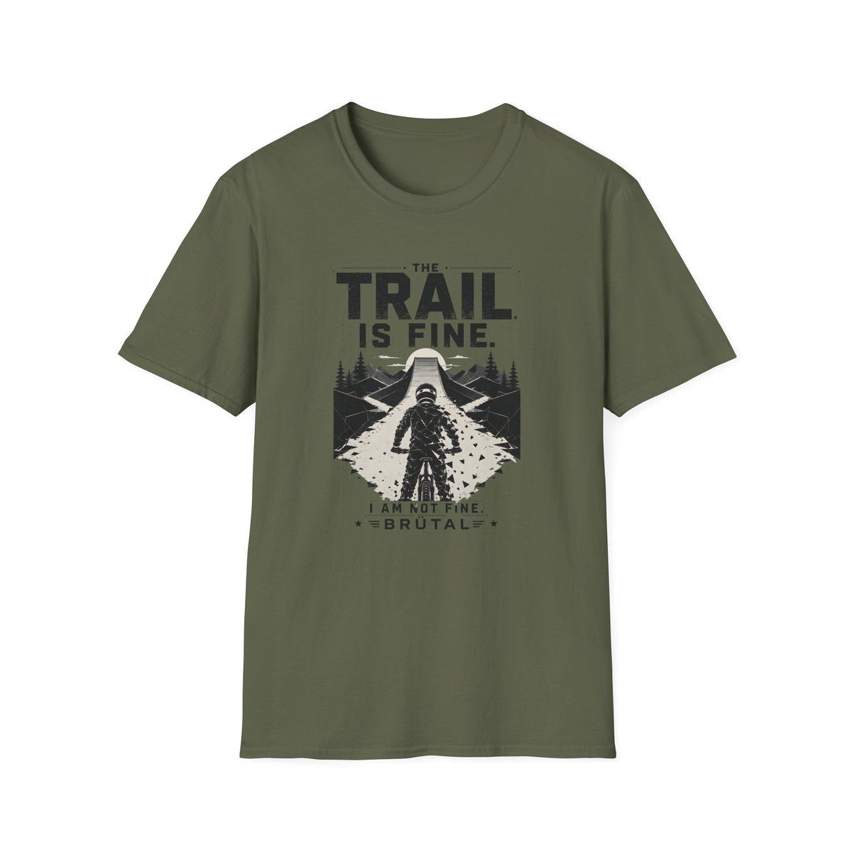 Trail is Fine Jagged Rider 1 T-Shirt