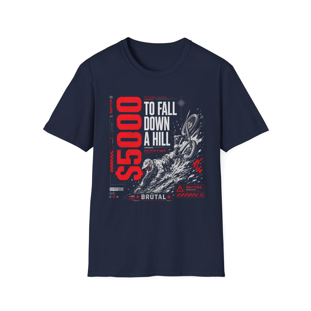 Fall Down Samurai T-Shirt