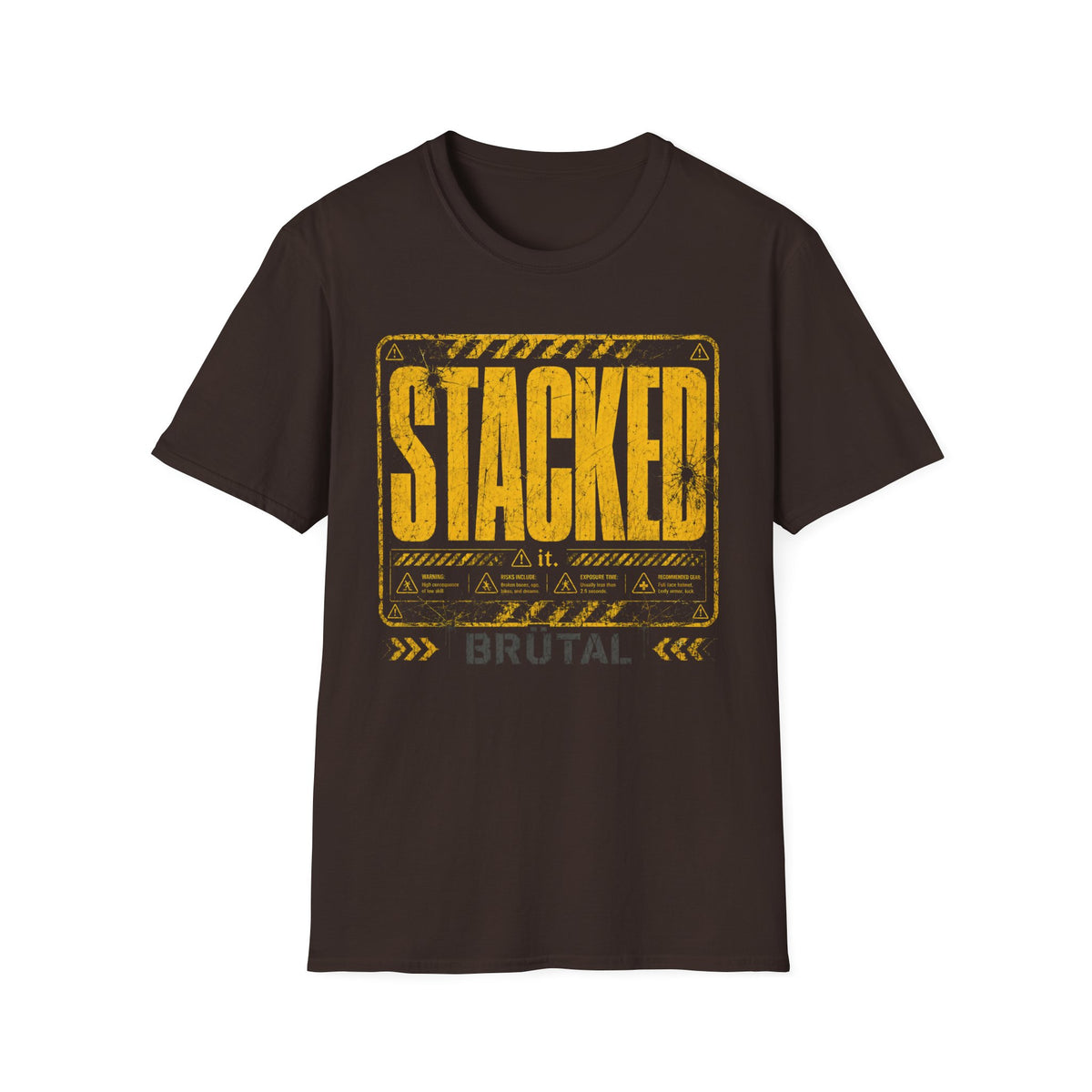 Stacked it The Warning T-Shirt