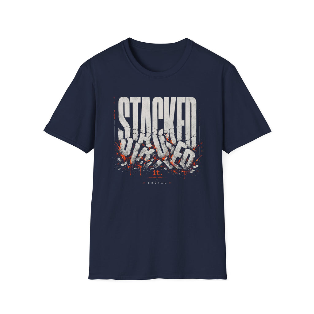 Stacked it Type Collapse T-Shirt