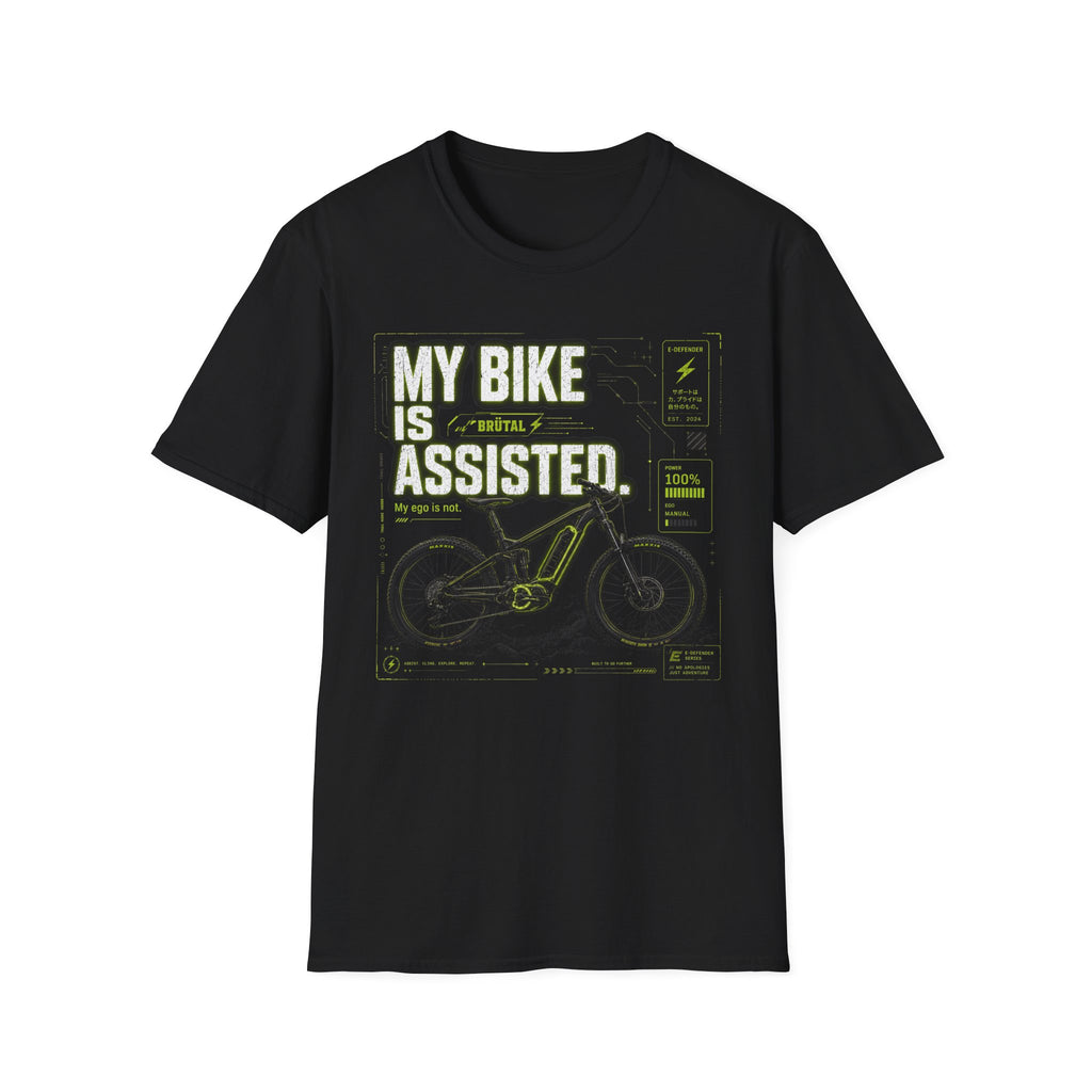 My Bike is Assisted Cyber T-Shirt