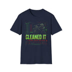 Cleaned it Glitch System T-Shirt