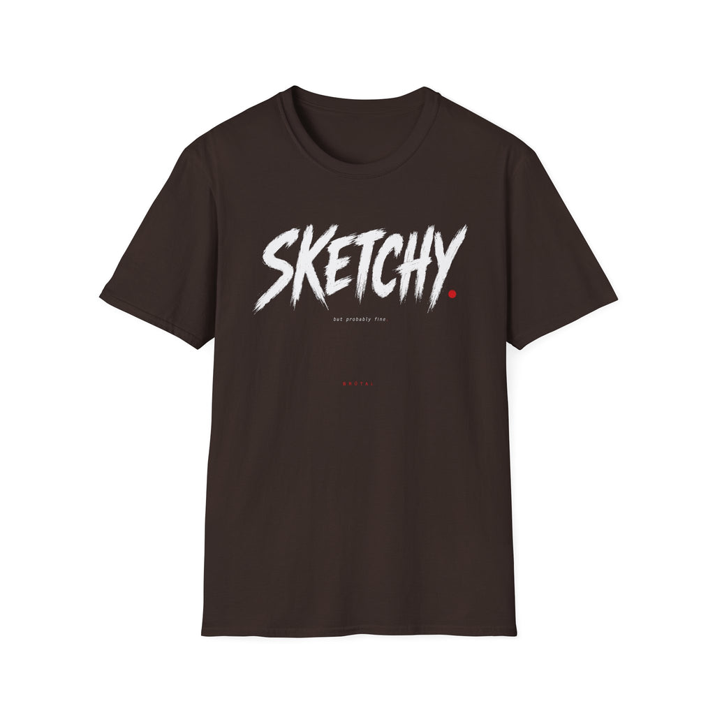 Sketchy But Fine Minimal T-Shirt