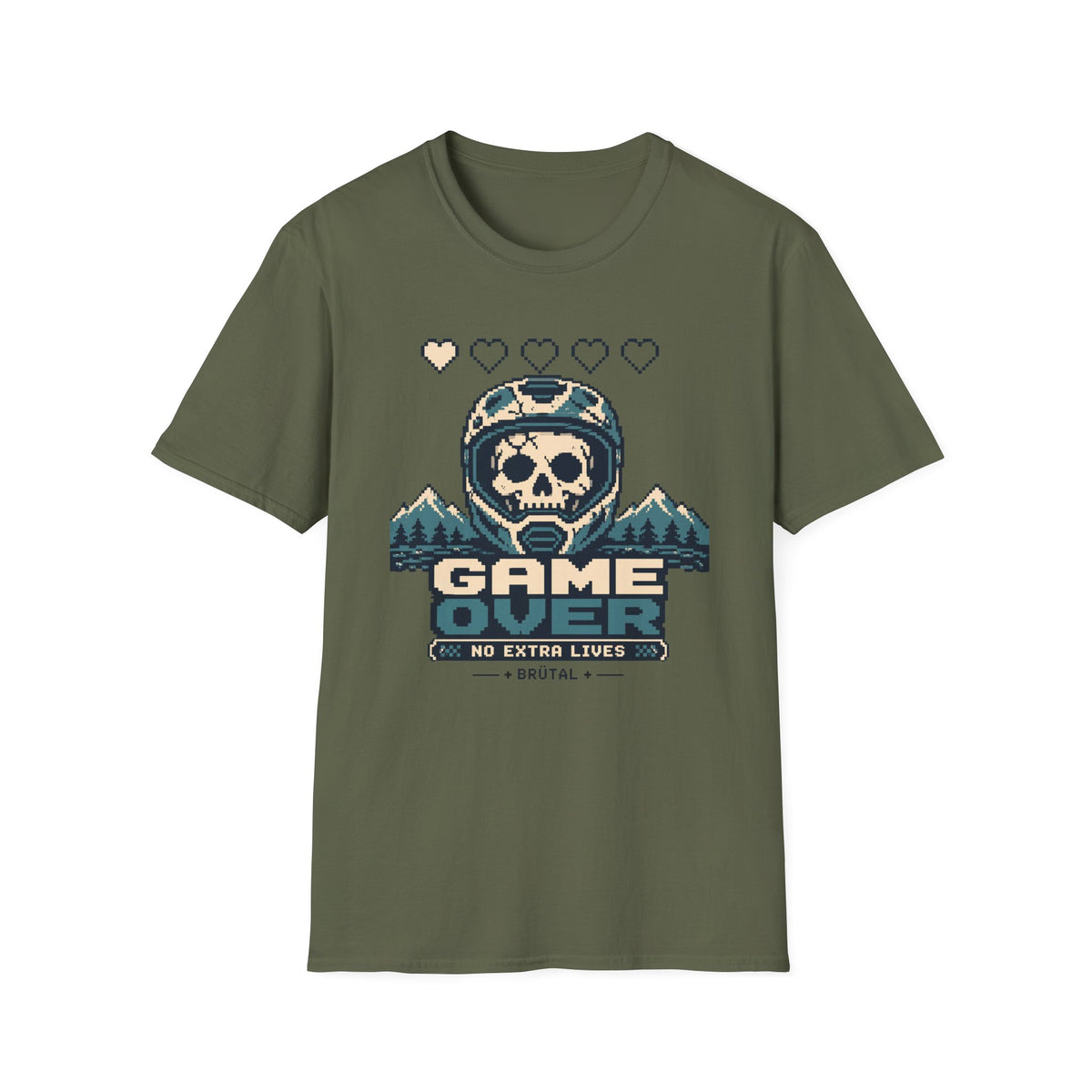 Game Over No Extra Lives T-Shirt