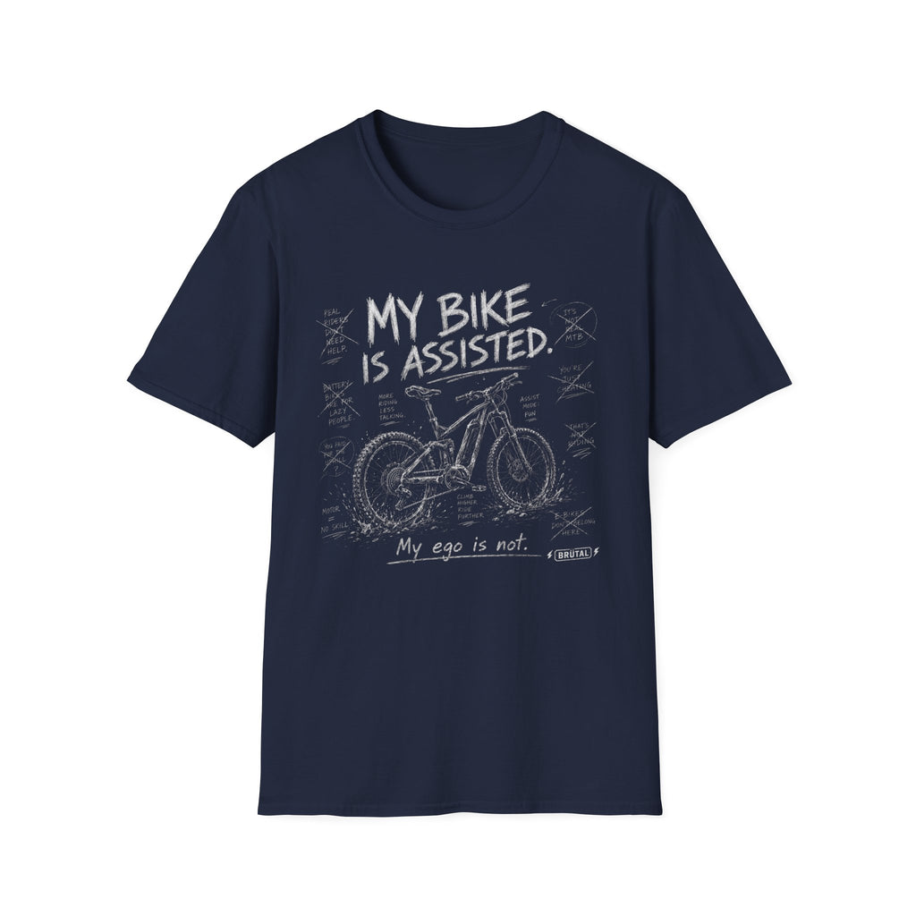 My Bike is Assisted Sketch T-Shirt