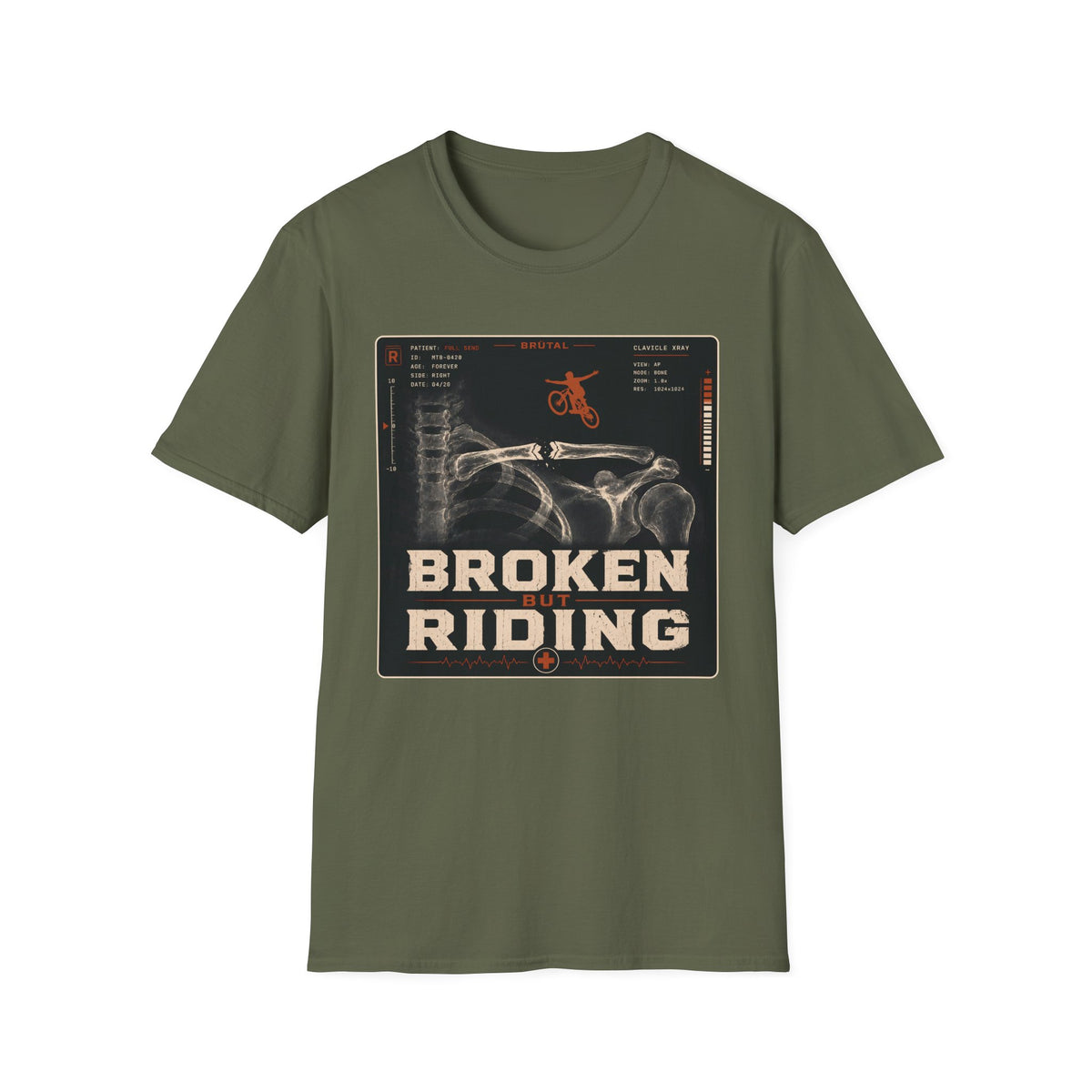 X-Ray Broken But Riding T-Shirt