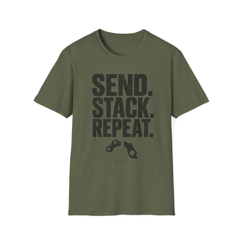 Send Stack Repeat - Mech Hanger T-Shirt