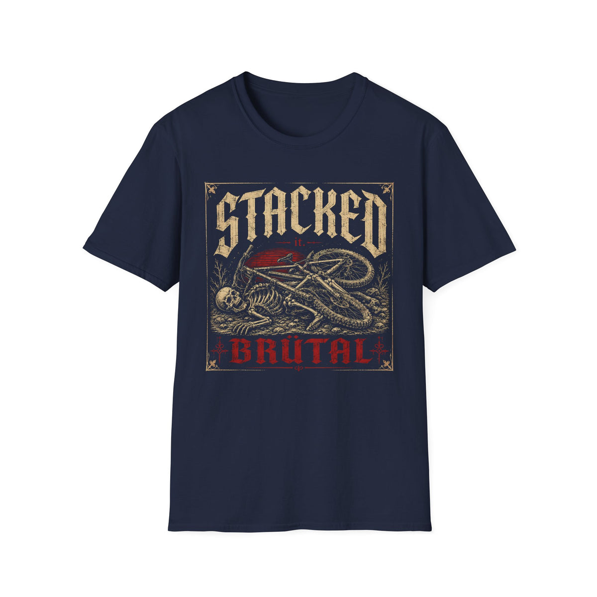 Stacked it The Skeleton T-Shirt