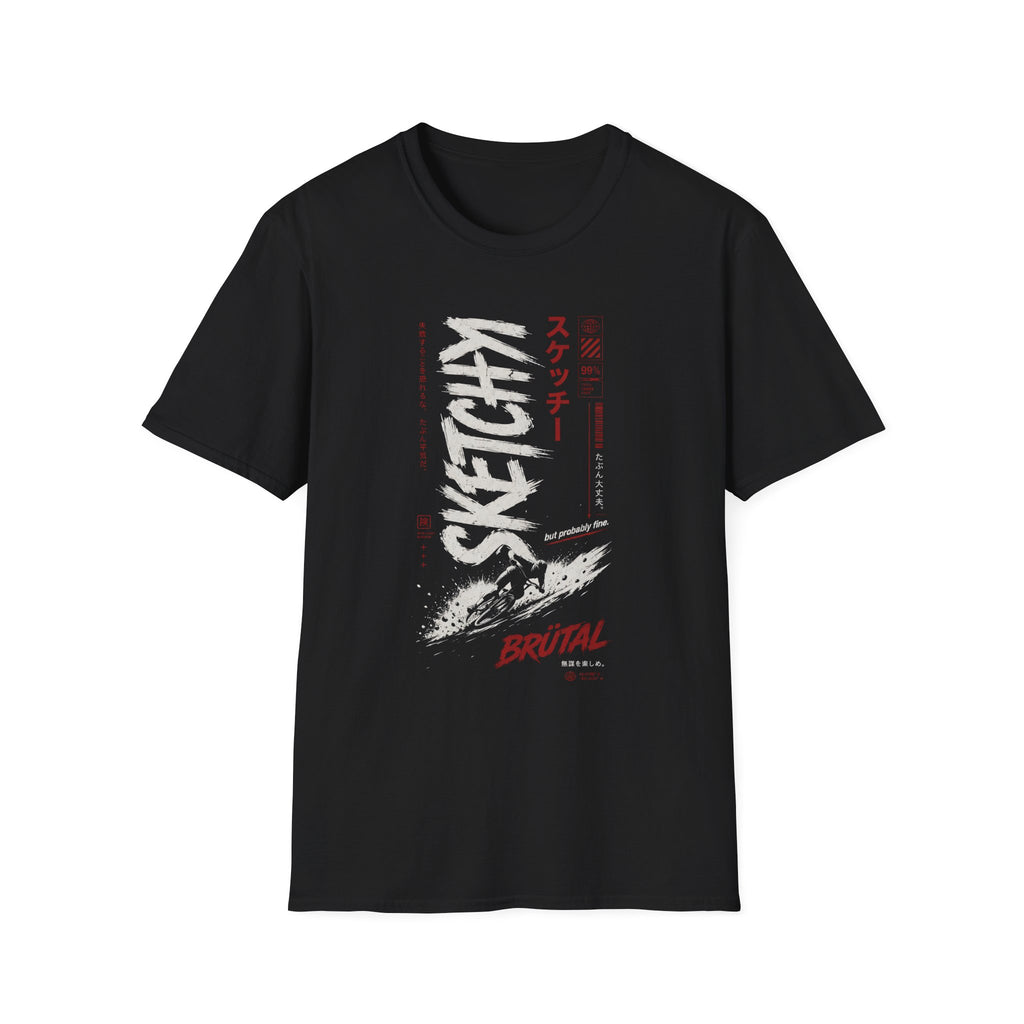 Sketchy But Fine Samurai T-Shirt