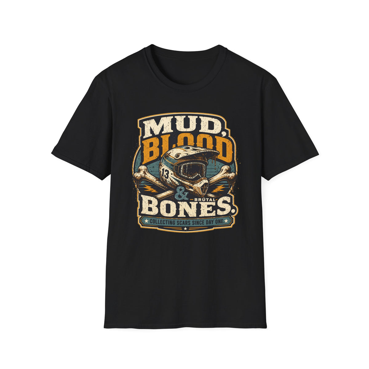Mud Blood & Bones Scars T-Shirt