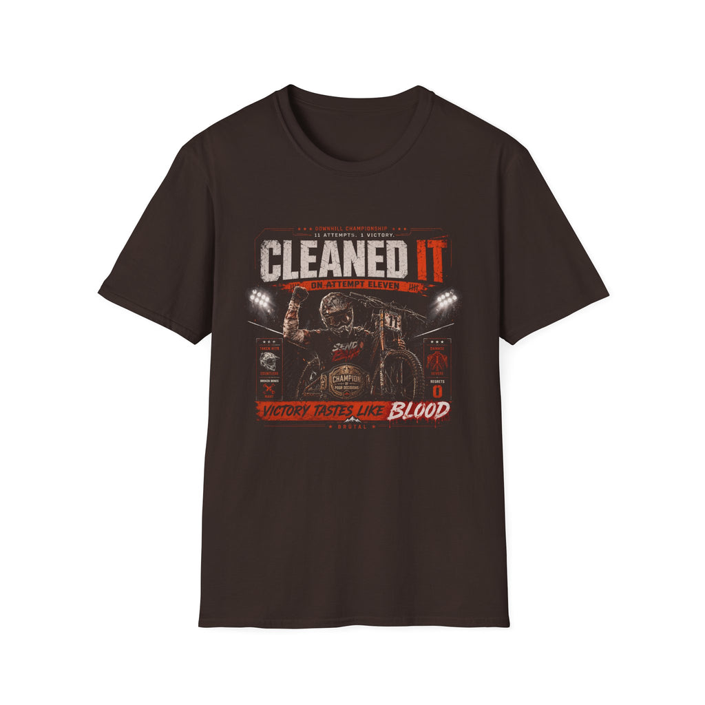 Cleaned it Fight Poster T-Shirt