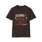 Cleaned it Fight Poster T-Shirt