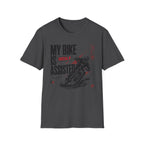 My Bike is Assisted Samurai T-Shirt