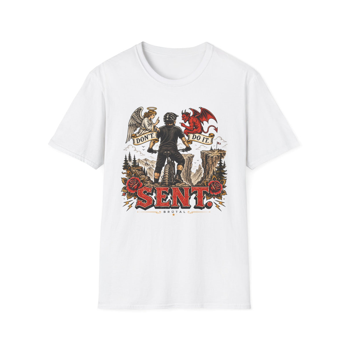 Devil & Angel The Devil Wins T-Shirt