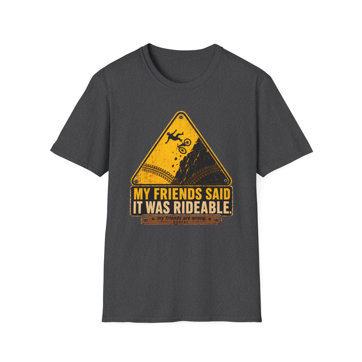 My Friends Said Warning T-Shirt