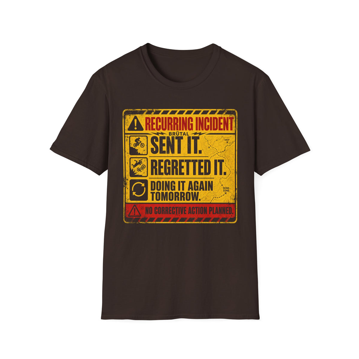 Sent it  Warning Label T-Shirt