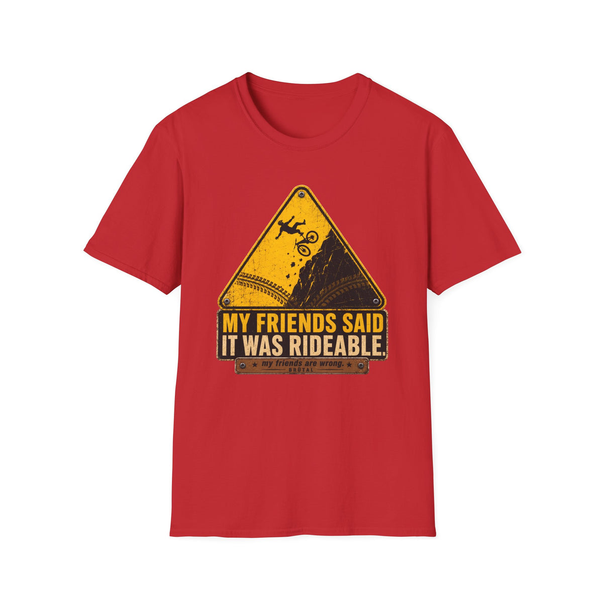 My Friends Said Warning T-Shirt