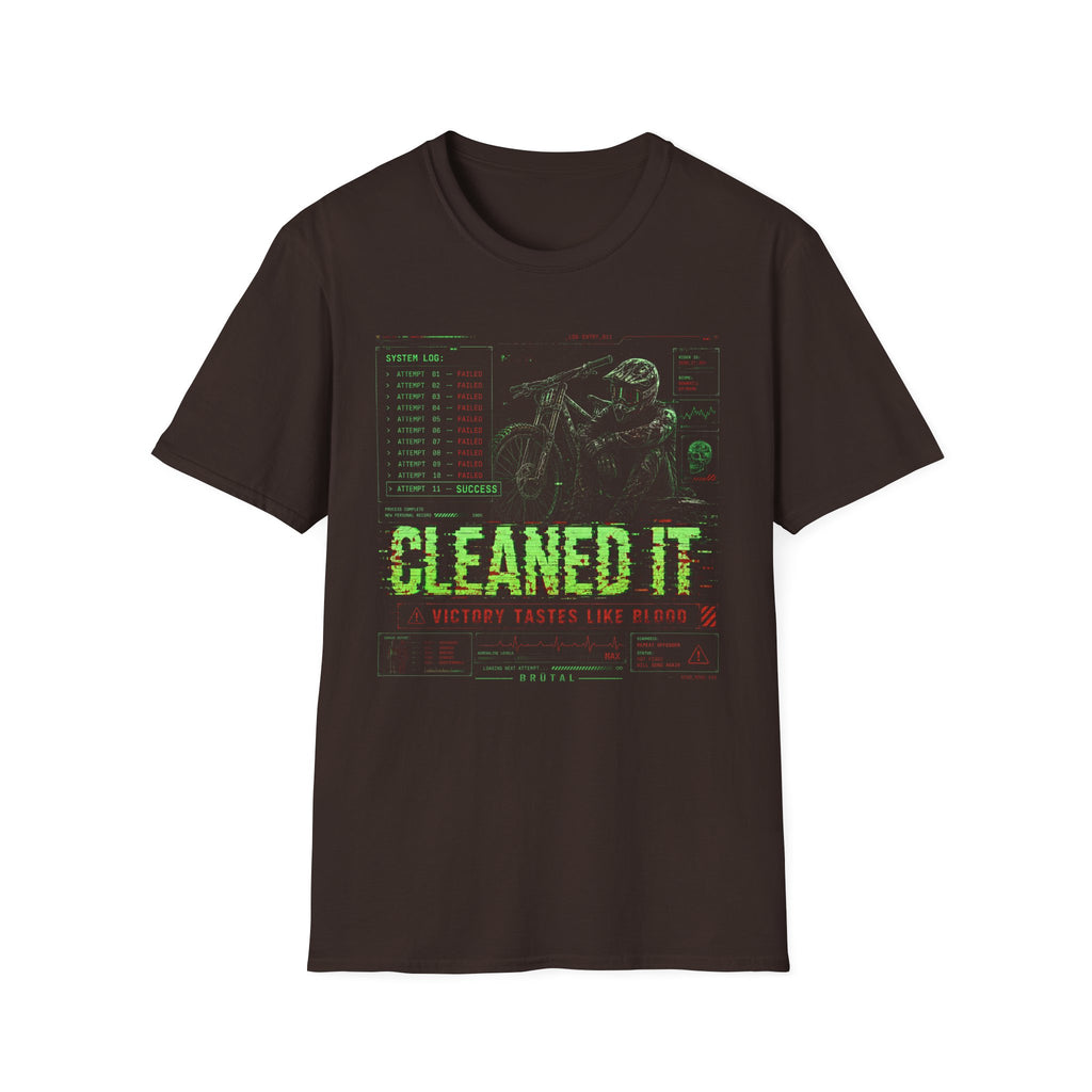 Cleaned it Glitch System T-Shirt