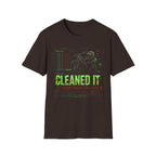 Cleaned it Glitch System T-Shirt
