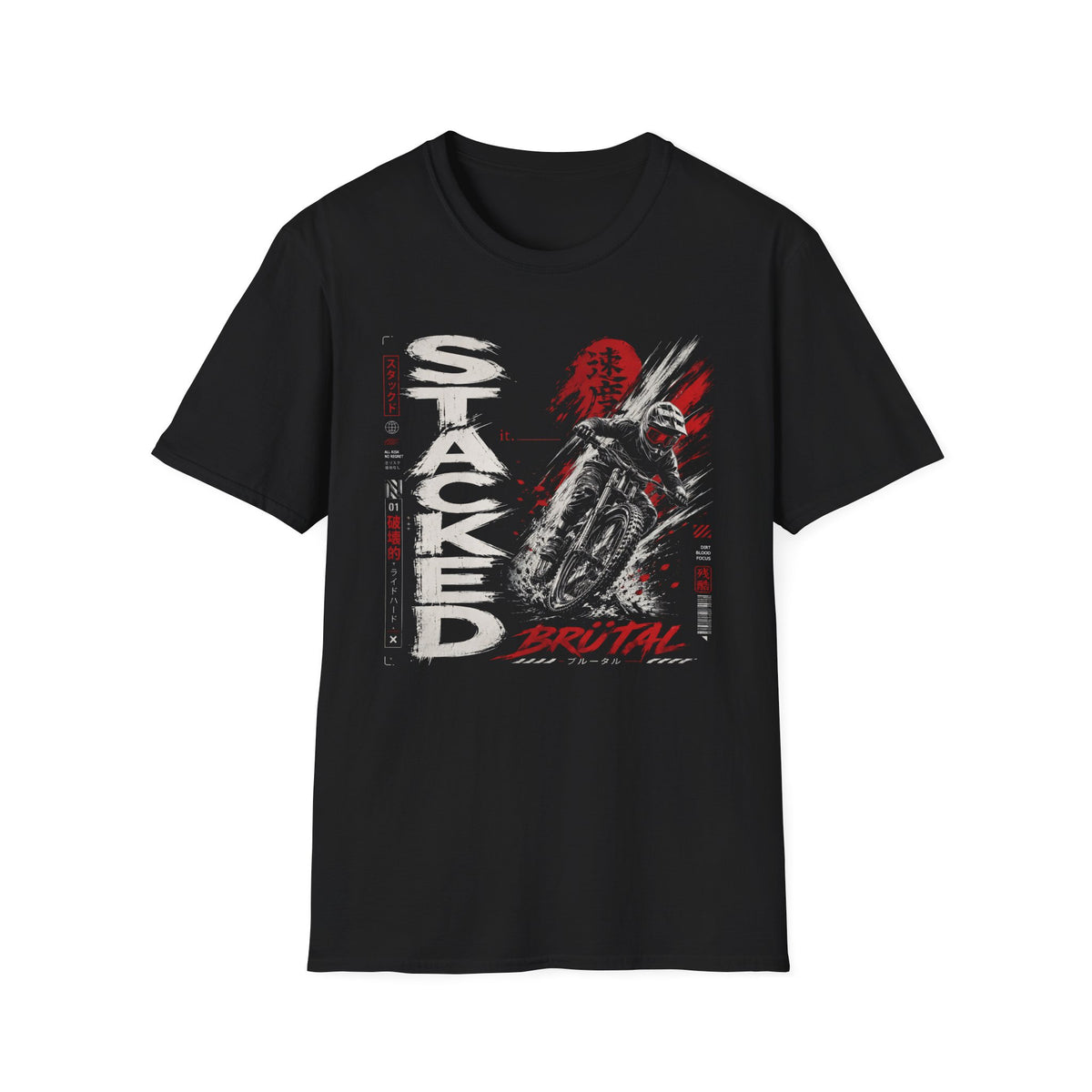 Stacked it Samurai T-Shirt