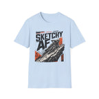 Sketchy AF Brutalist T-Shirt