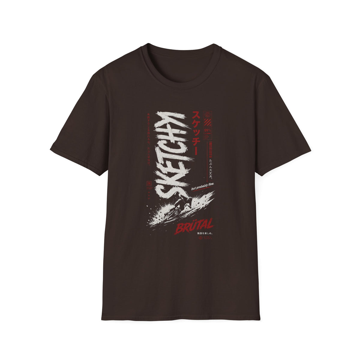 Sketchy But Fine Samurai T-Shirt