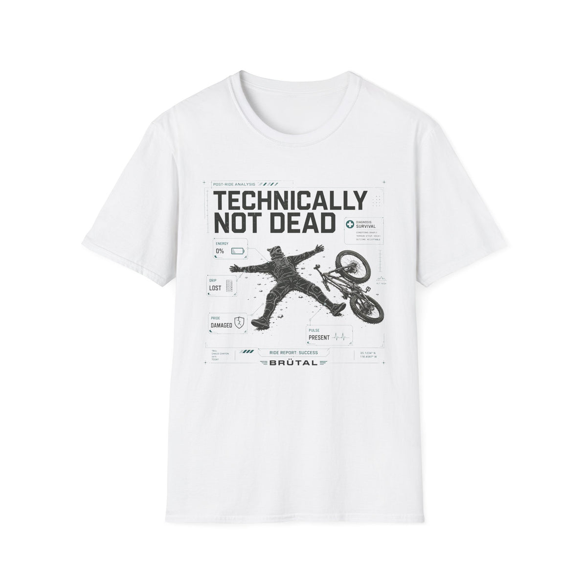 Not Dead Post Ride T-Shirt