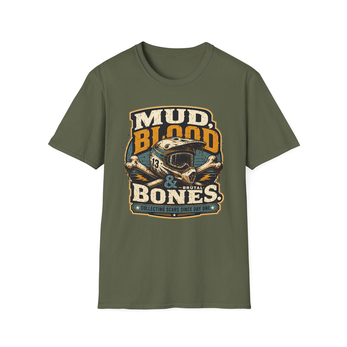 Mud Blood & Bones Scars T-Shirt