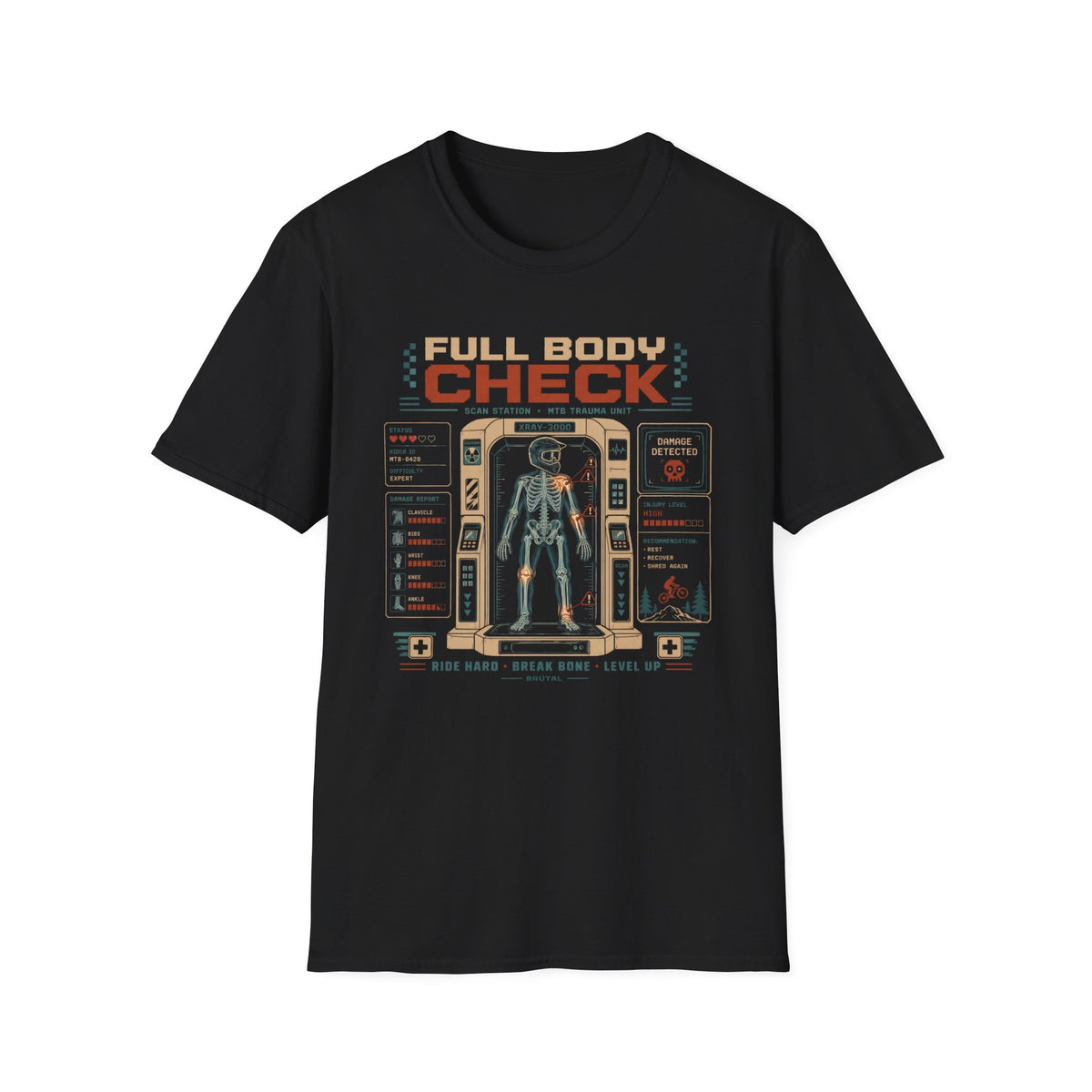 X-Ray Full Body Check T-Shirt