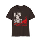 I Love This Sport Brutalist T-Shirt