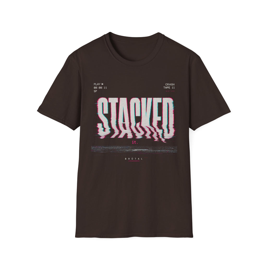 Stacked it VHS Crash T-Shirt
