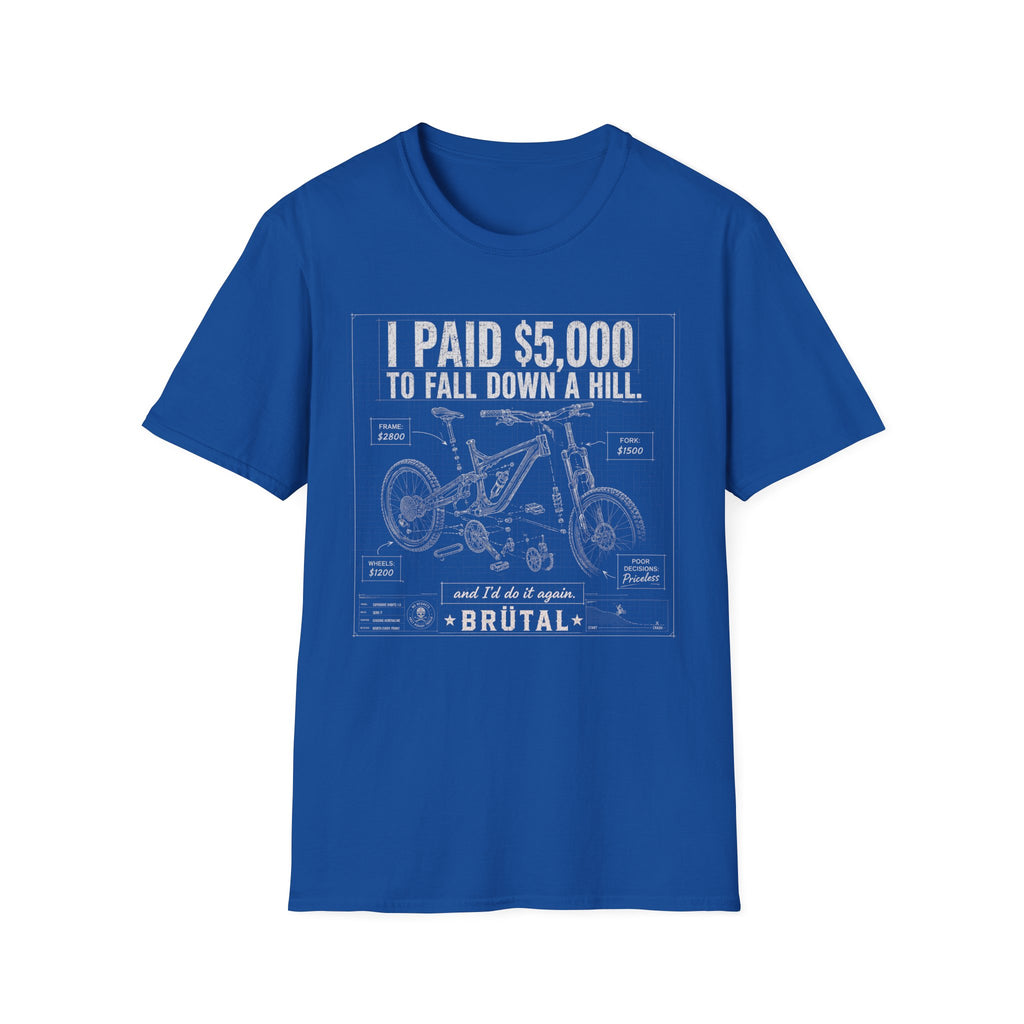 Fall Down Blueprint T-Shirt
