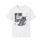 My Bike is Assisted Samurai T-Shirt