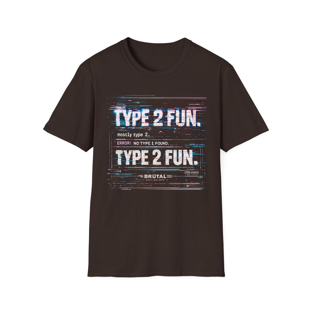 Type 2 Fun Glitch Report T-Shirt