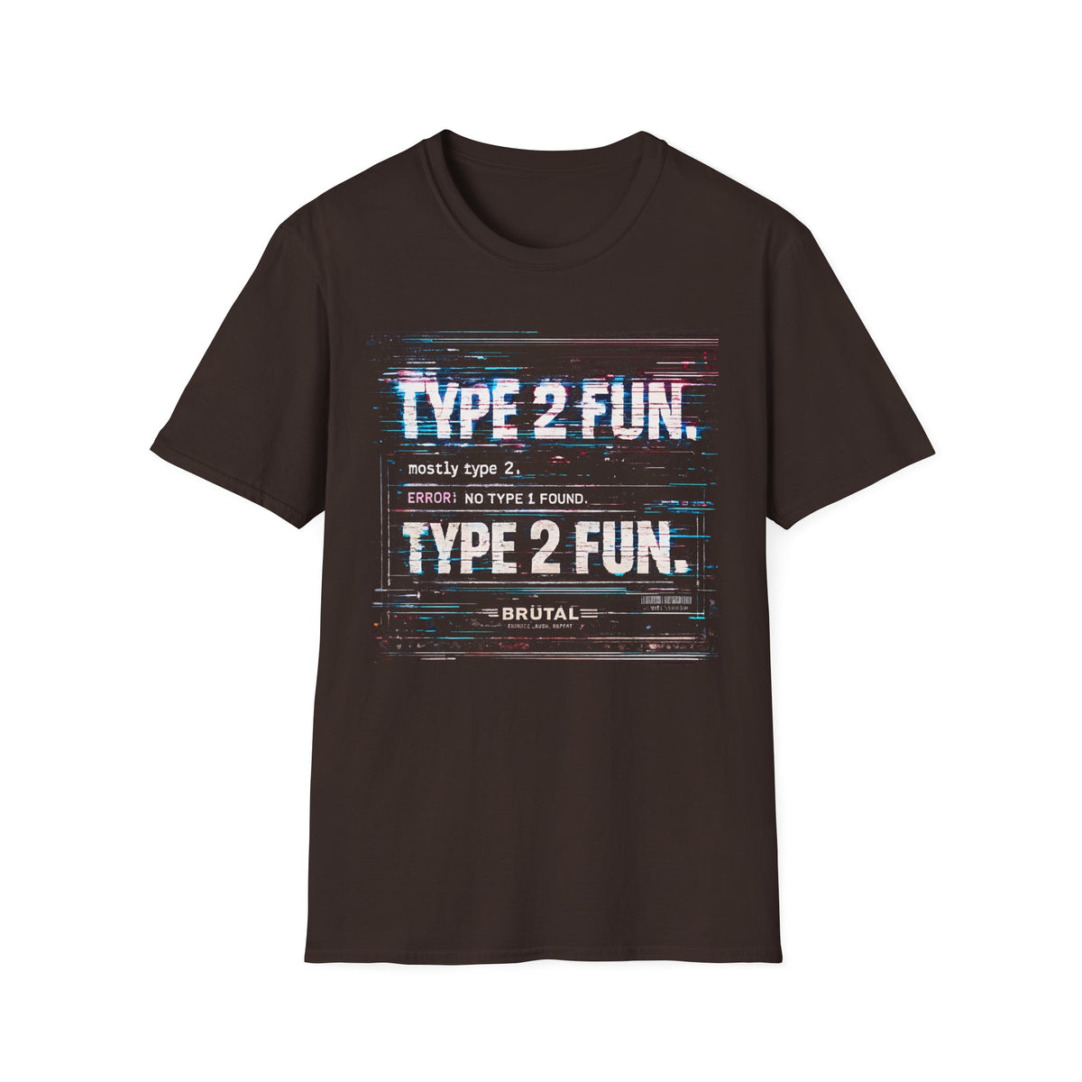 Type 2 Fun Glitch Report T-Shirt