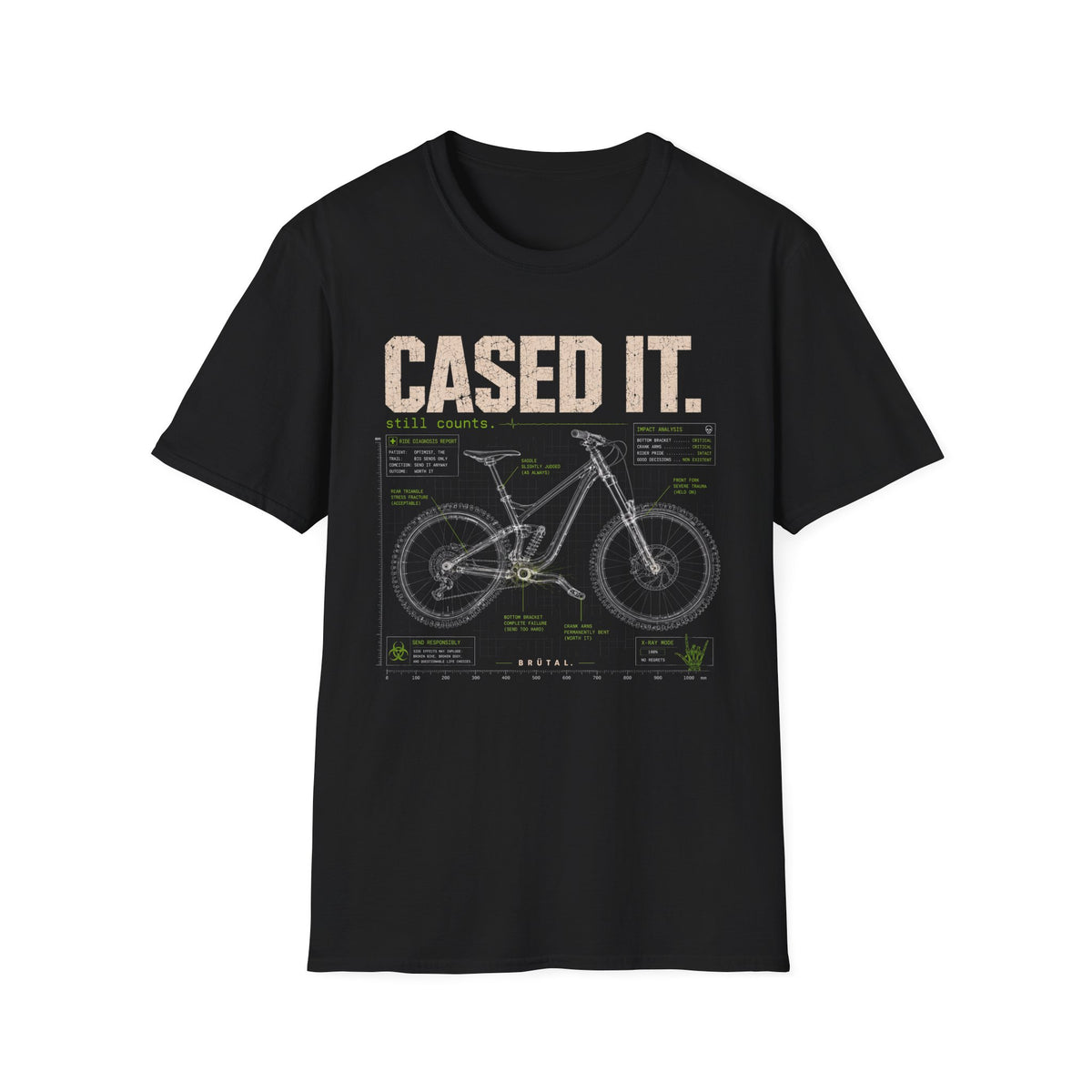 Cased it The X-Ray T-Shirt