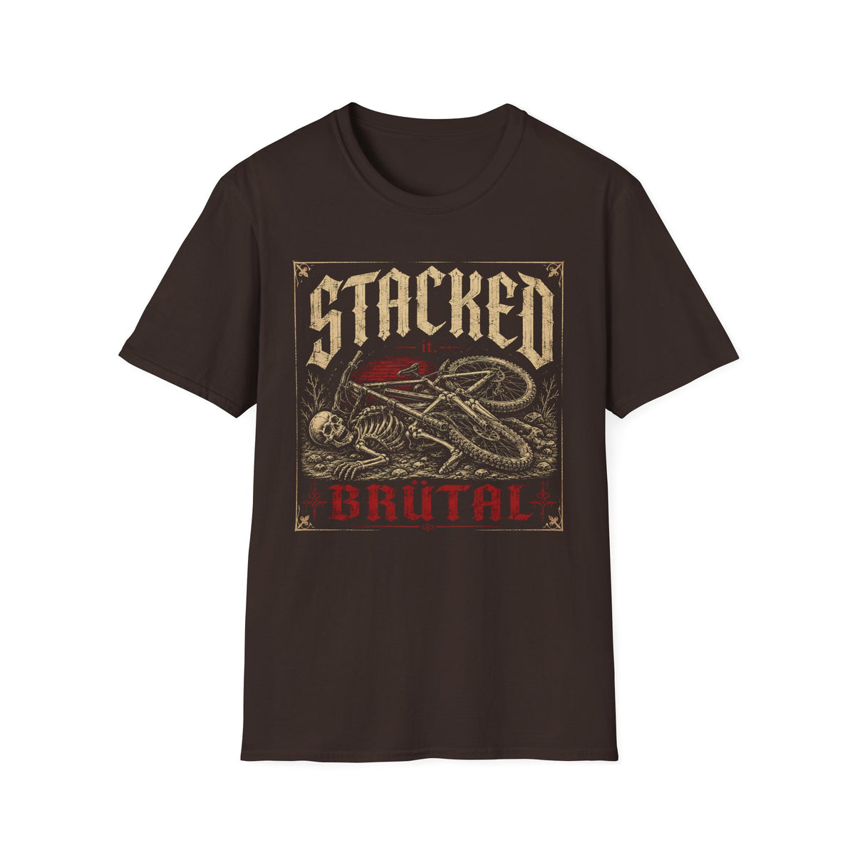 Stacked it The Skeleton T-Shirt