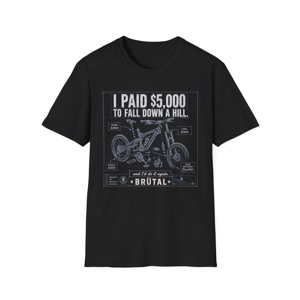 Fall Down Blueprint T-Shirt