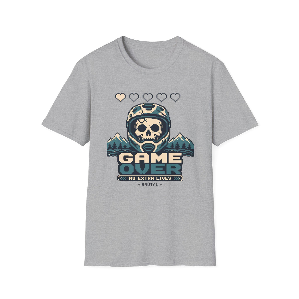 Game Over No Extra Lives T-Shirt