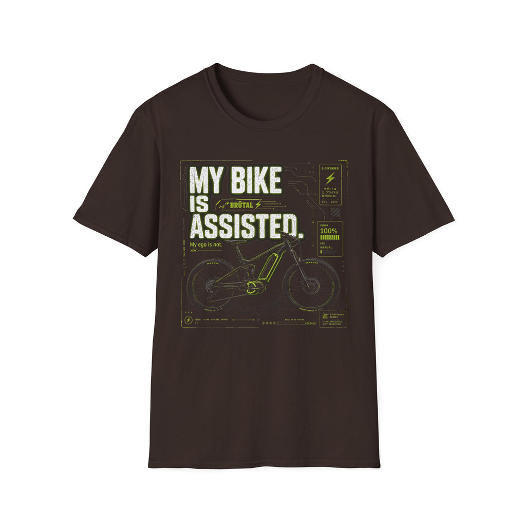 My Bike is Assisted Cyber T-Shirt