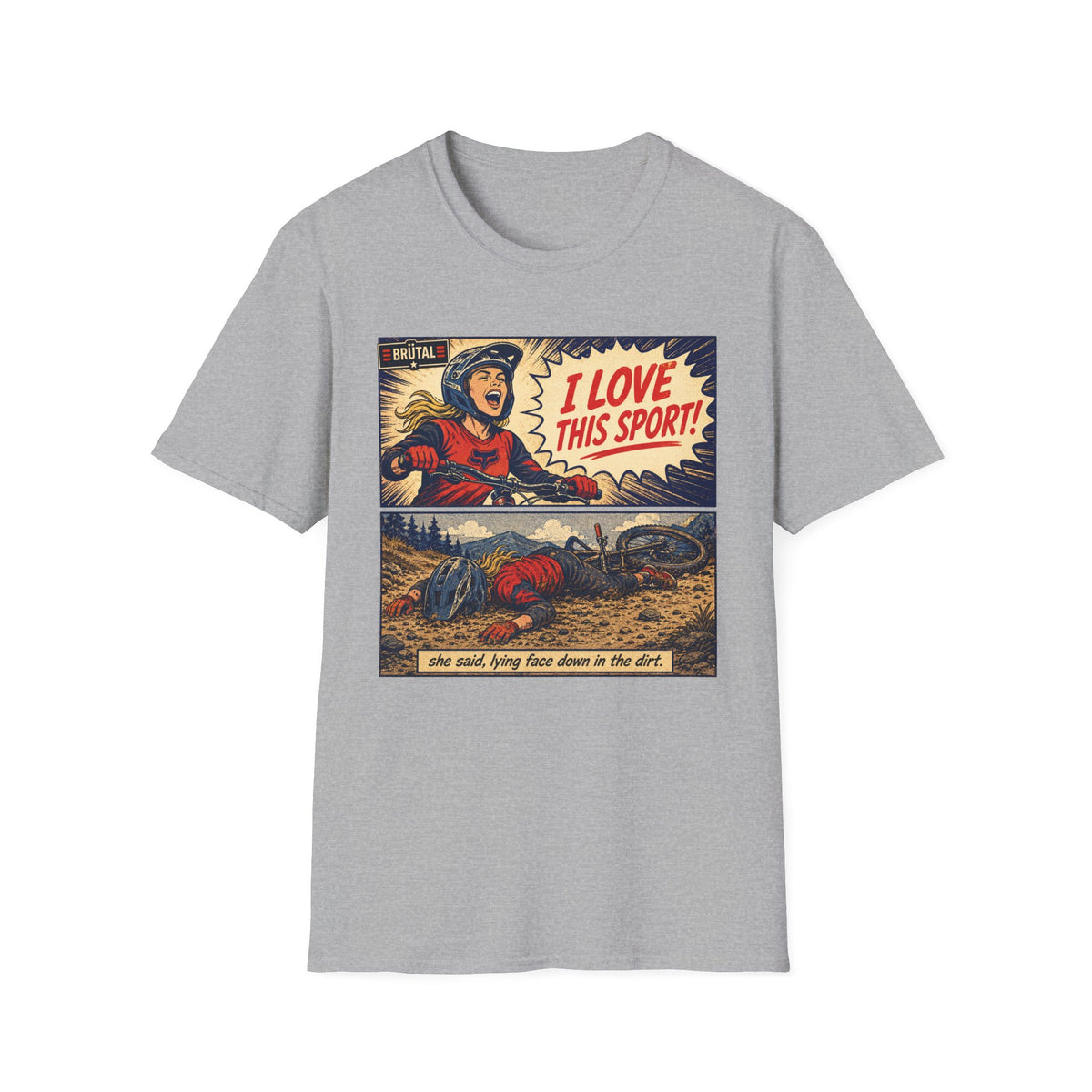 I Love This Sport Comic 3 T-Shirt