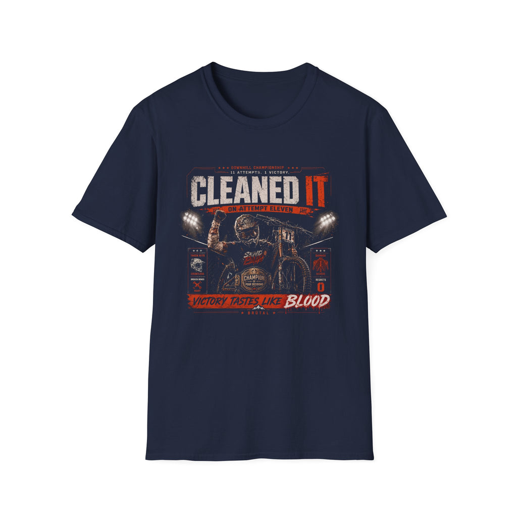 Cleaned it Fight Poster T-Shirt