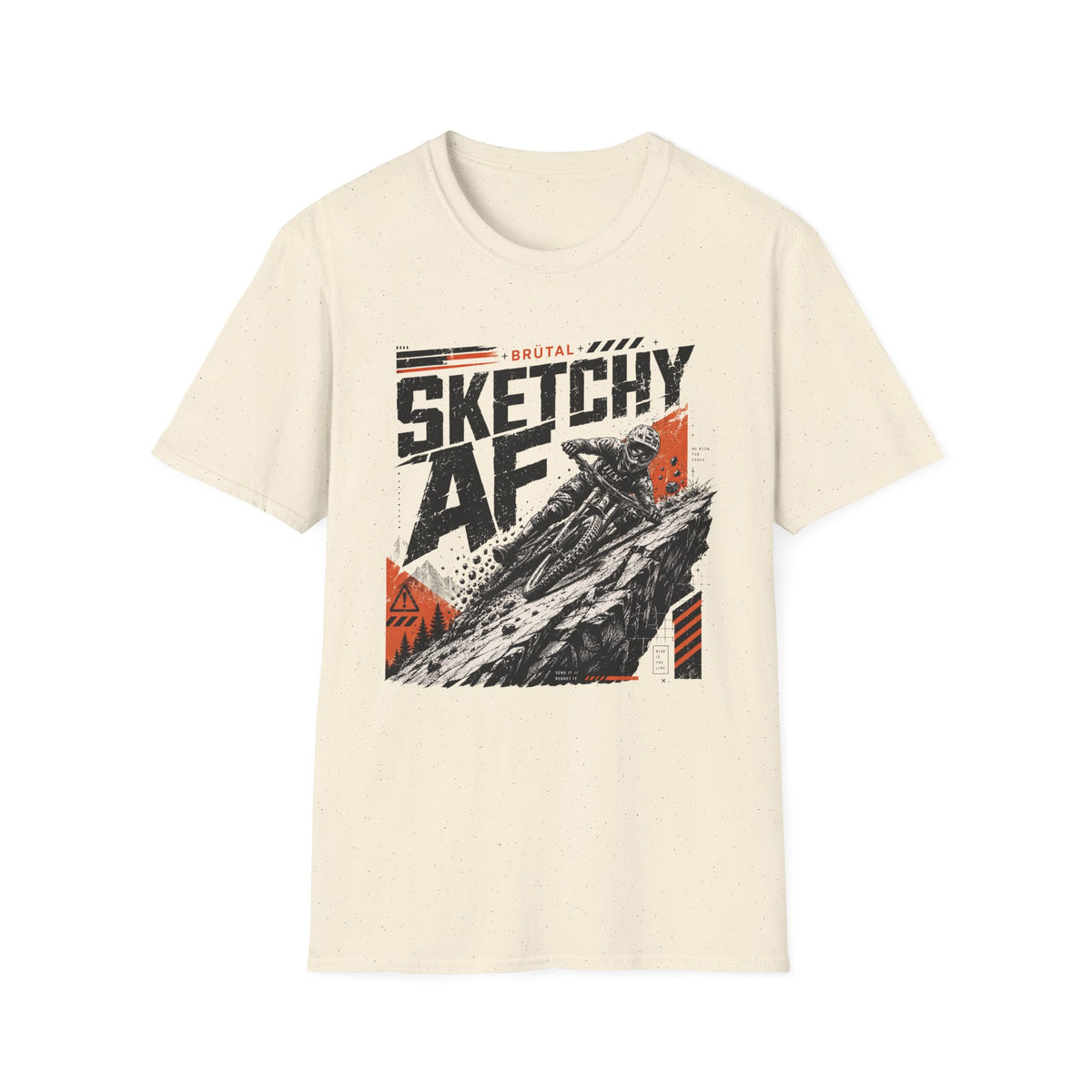 Sketchy AF Brutalist T-Shirt