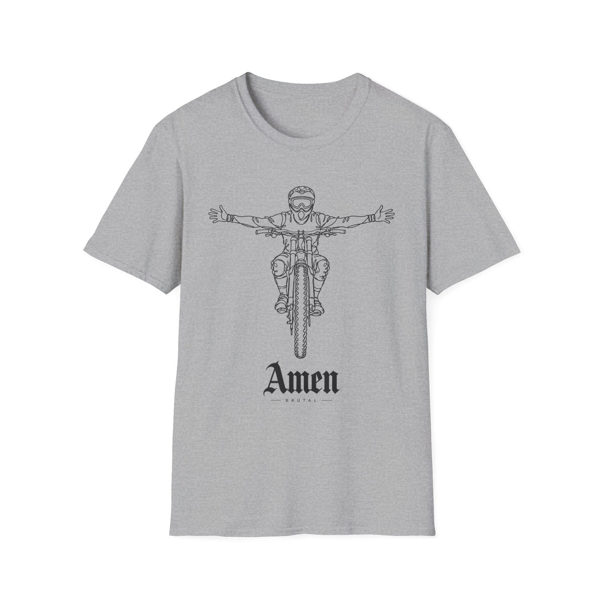 Hands Free Cross - Amen T-Shirt