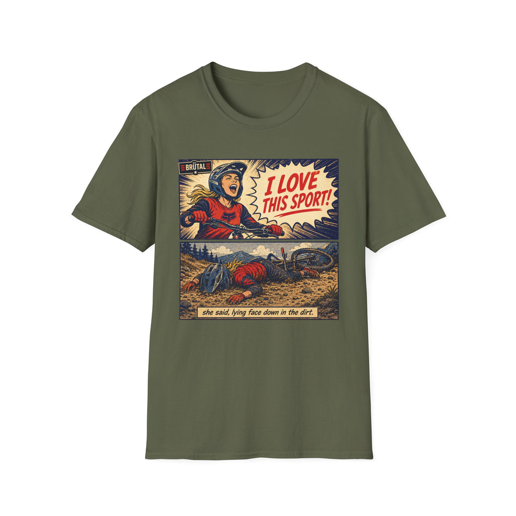 I Love This Sport Comic 3 T-Shirt