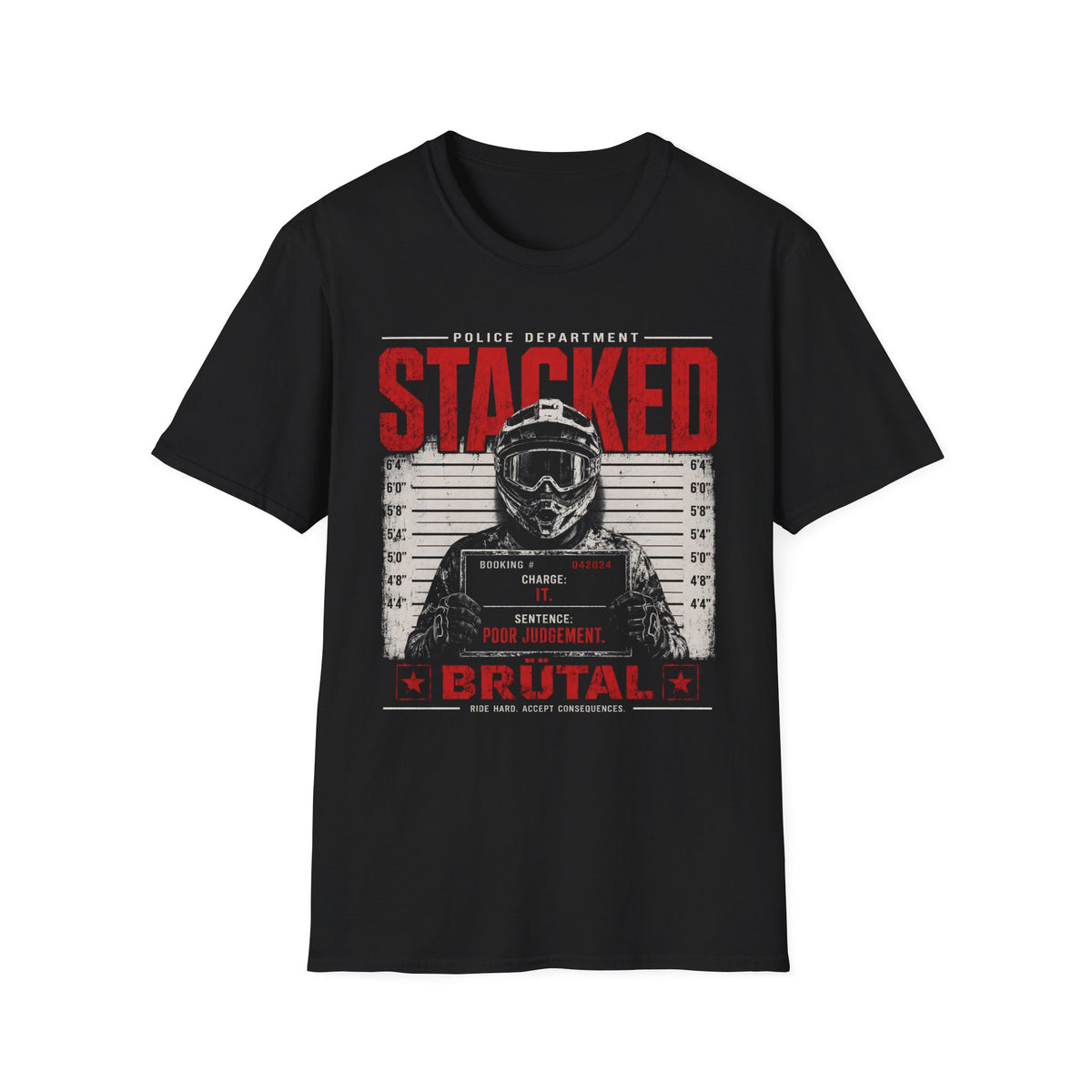 Stacked it The Mugshot T-Shirt